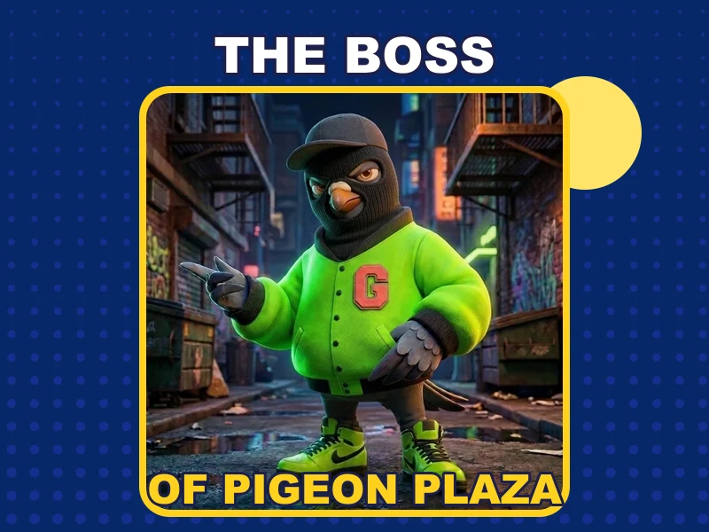 The boss of Pigeon Plaza