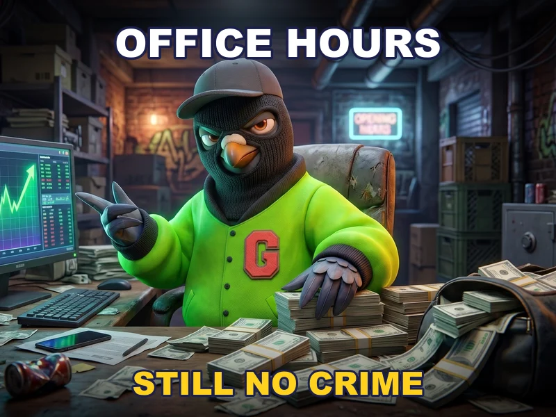 Office hours: still no crime